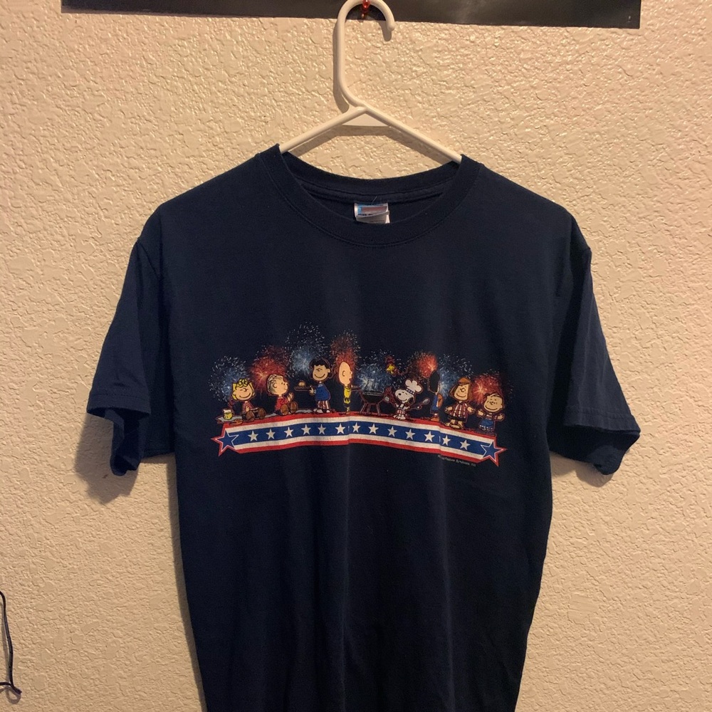 Vintage The Peanuts 4th of July T-Shirt